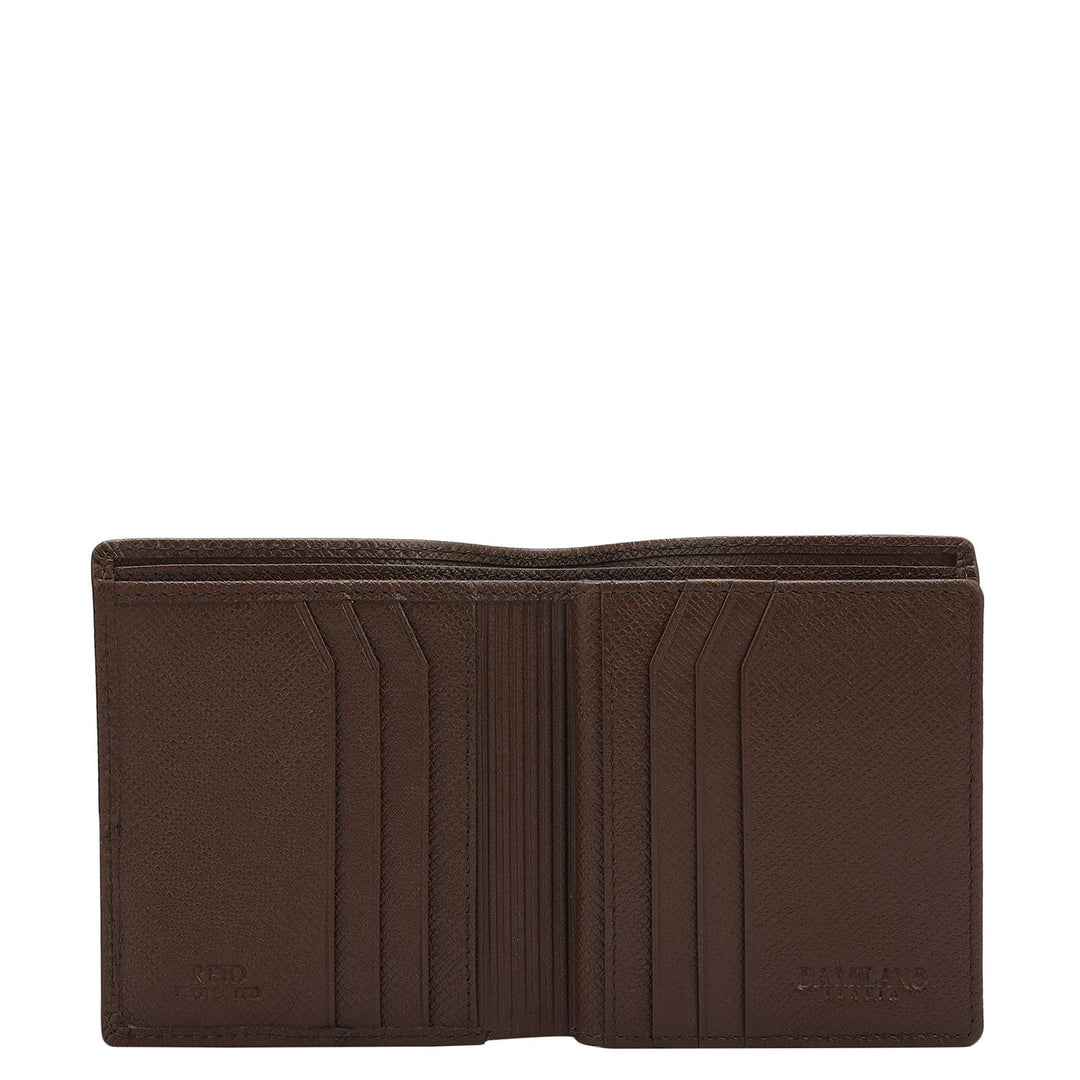 Date Bifold Leather Mens Wallet