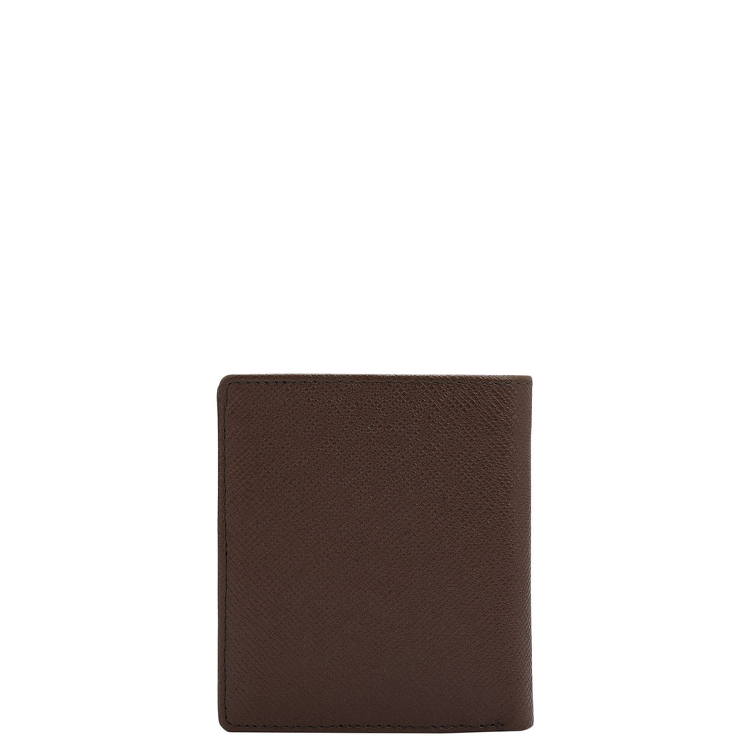 Date Bifold Leather Mens Wallet