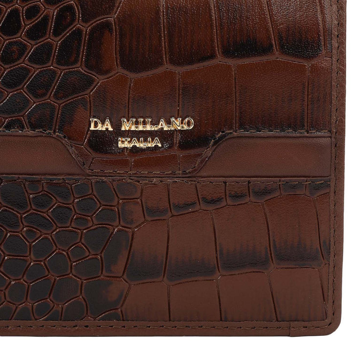 Date Bifold Leather Mens Wallet