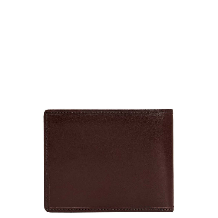 Brown Bifold Leather Mens Wallet