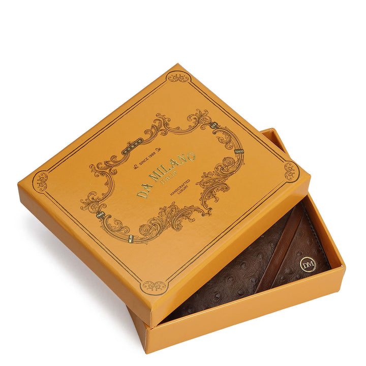 Mocha Bifold Leather Mens Wallet