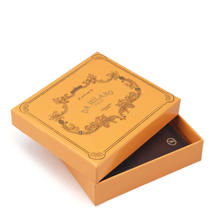 Cognac Bifold Leather Mens Wallet