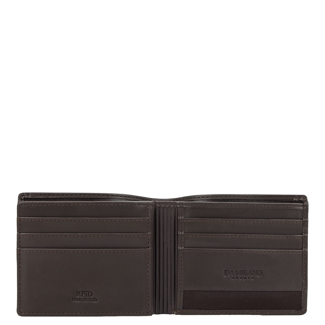 Bifold Men's Wallet - Brown