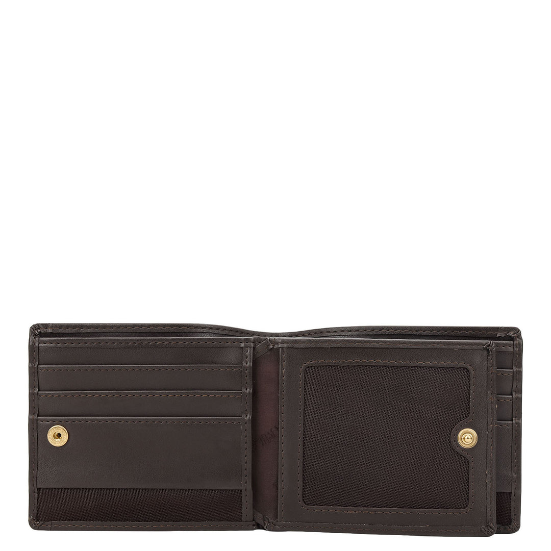 Bifold Men's Wallet - Brown