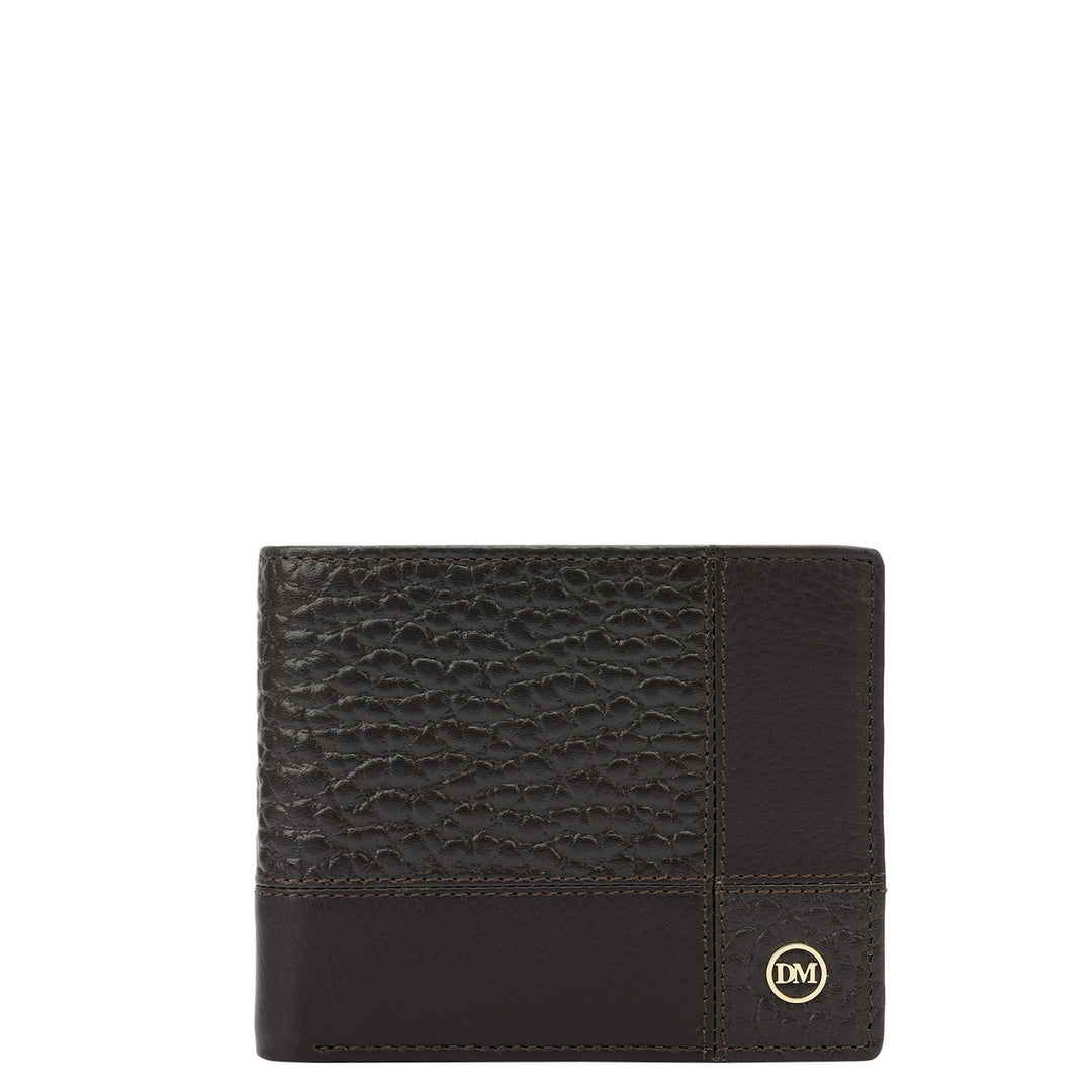 Brown Bifold Leather Mens Wallet