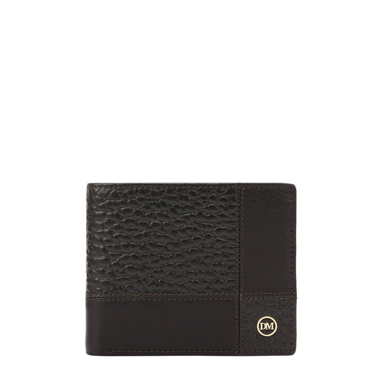 Brown Bifold Leather Mens Wallet