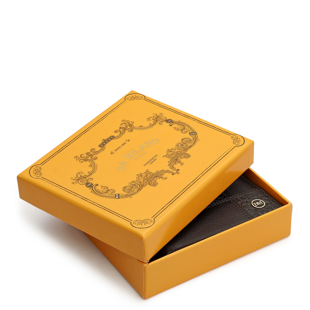 Brown Bifold Leather Mens Wallet