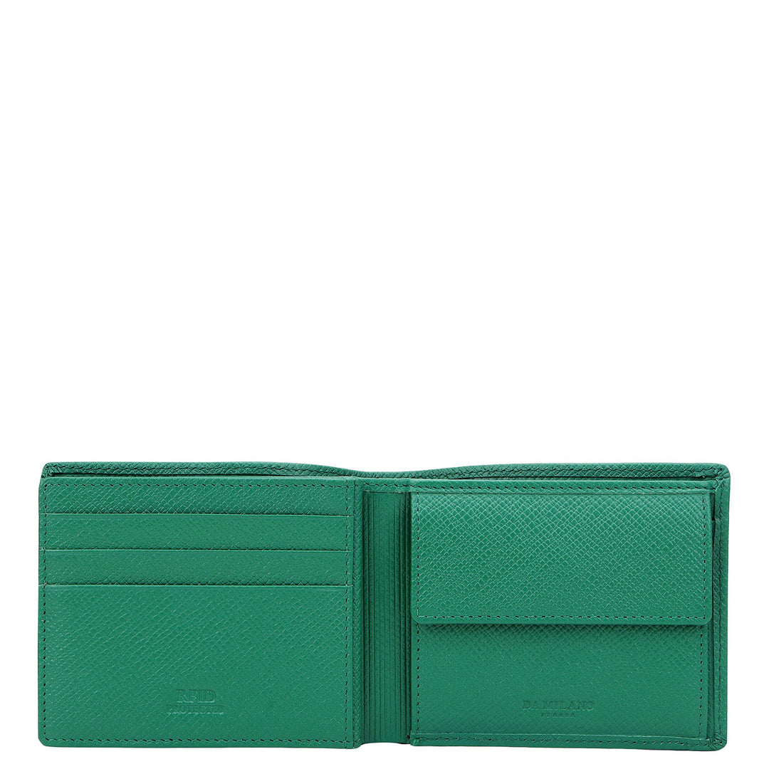 Bifold Men's Wallet - Sea Weed
