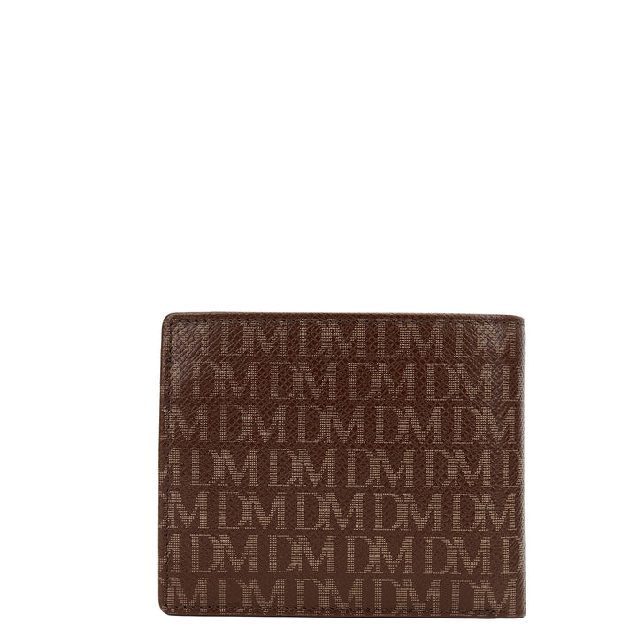 Monogram Bifold Men's Wallet - Walnut