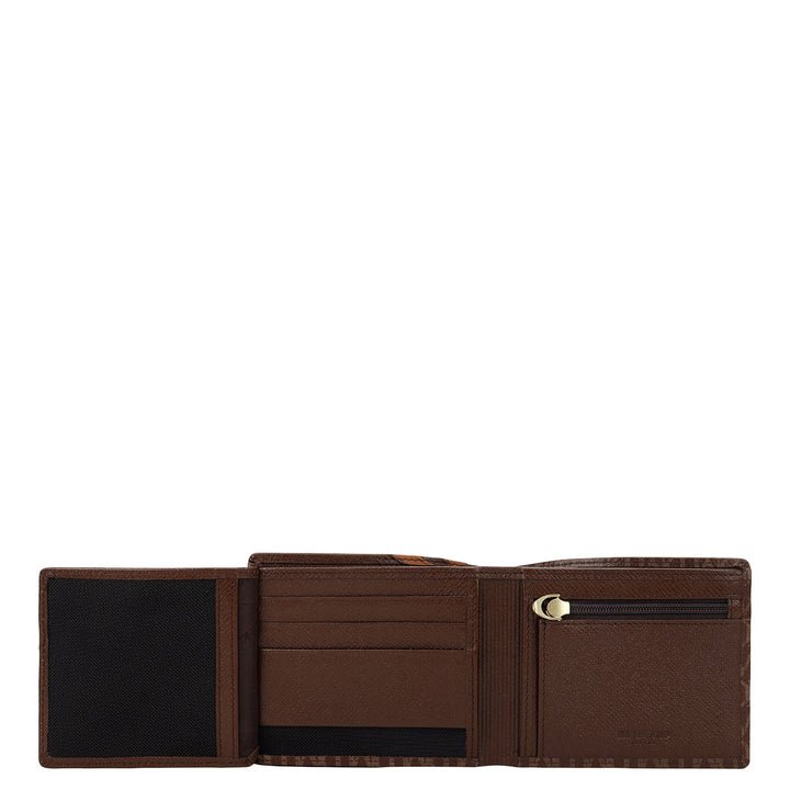Monogram Bifold Men's Wallet - Walnut