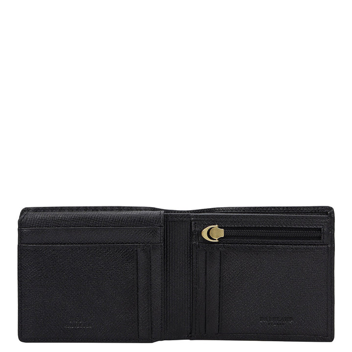Monogram Bifold Men's Wallet - Black