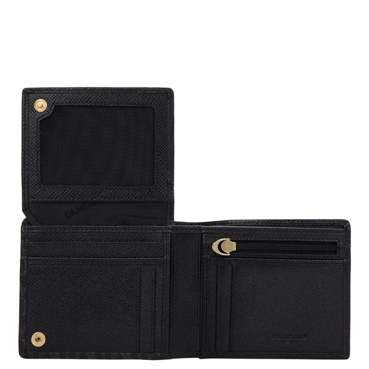 Monogram Bifold Men's Wallet - Black