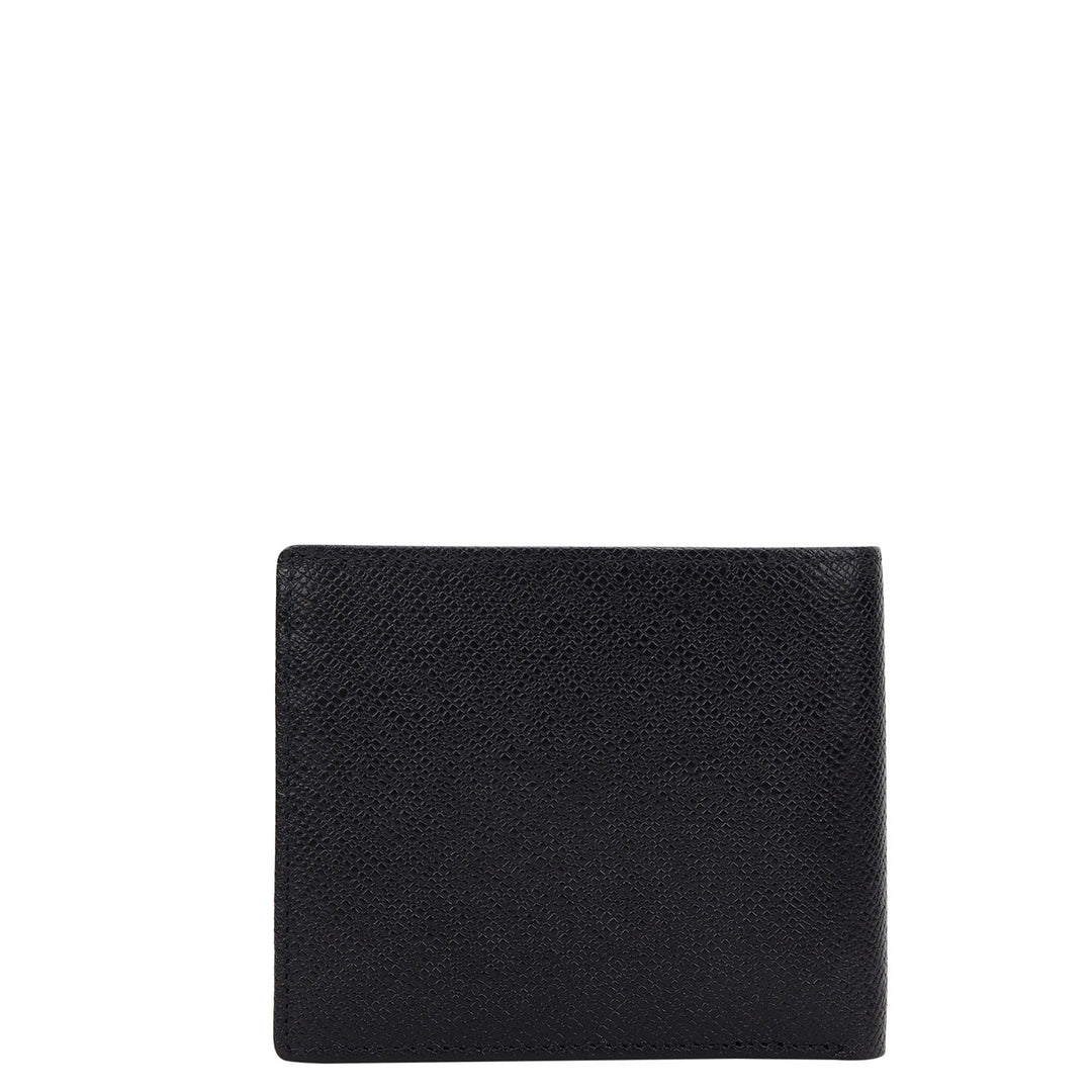 Monogram Bifold Men's Wallet - Black