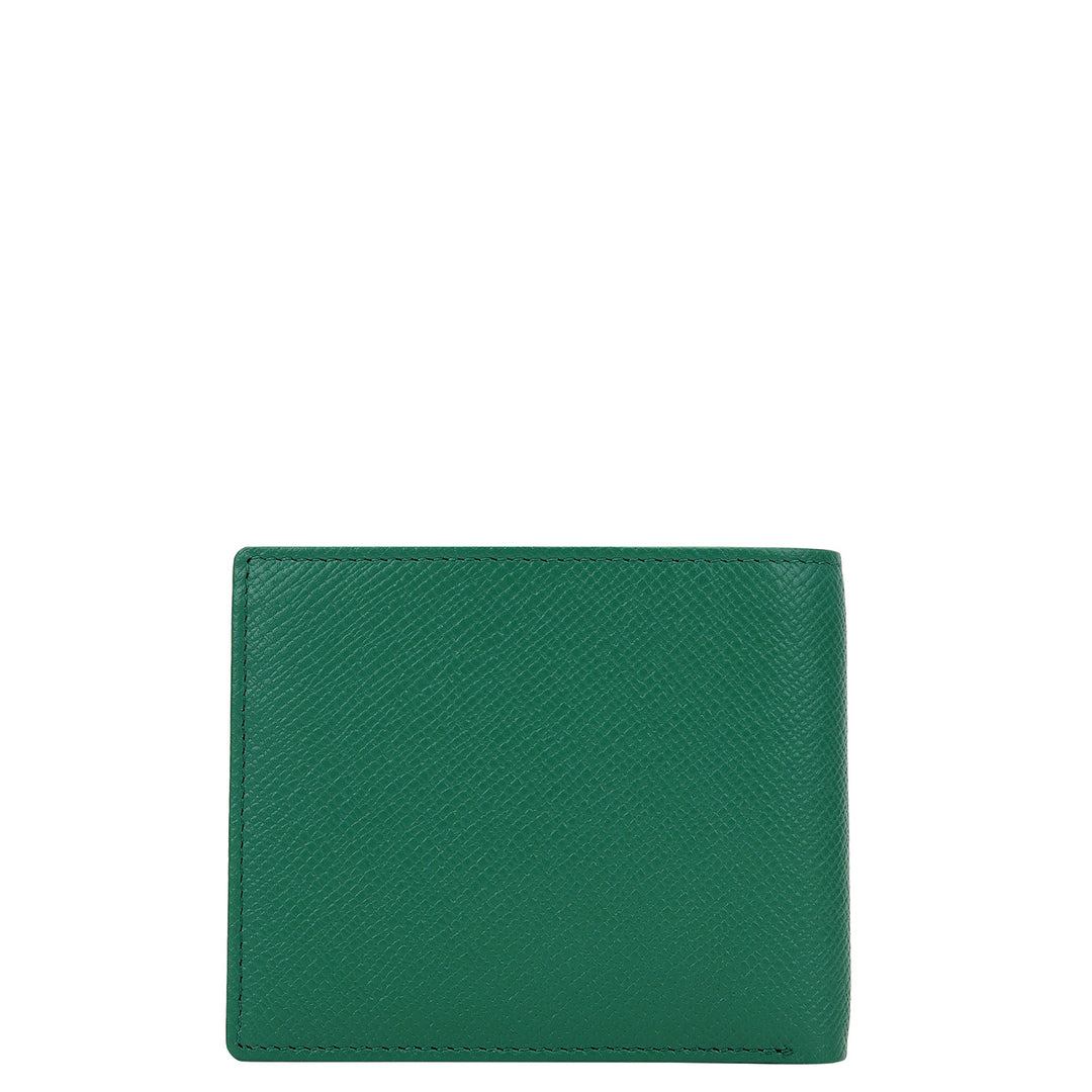 Bifold Men's Wallet - Emerald Green