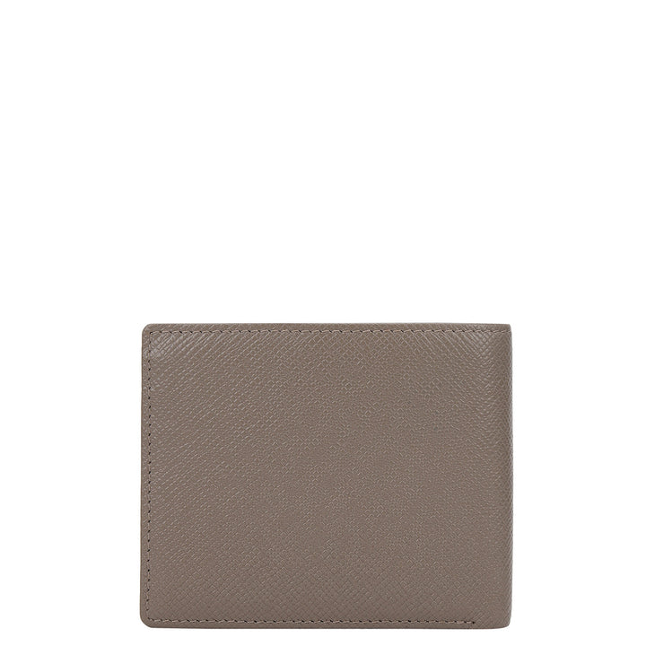 Monogram Bifold Men's Wallet - Smoke Grey