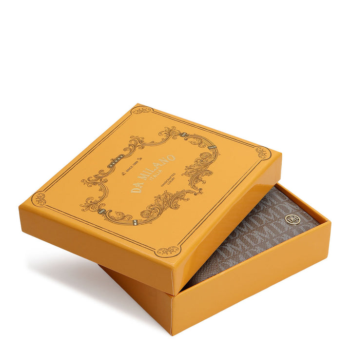 Monogram Bifold Men's Wallet - Smoke Grey