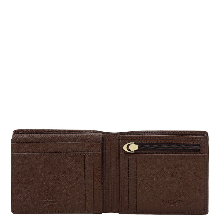 Monogram Bifold Men's Wallet - Walnut