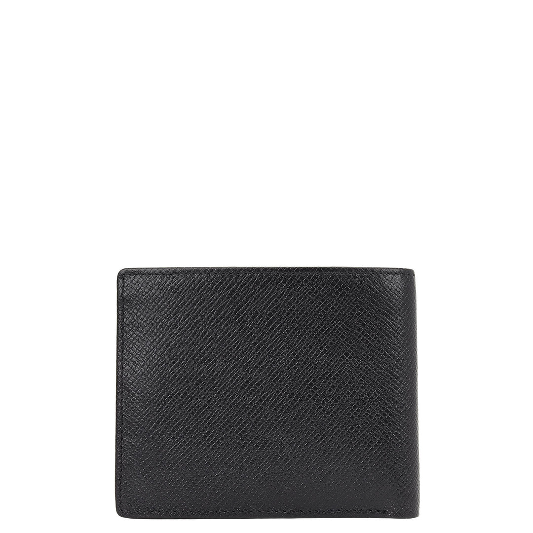 Monogram Bifold Men's Wallet - Black