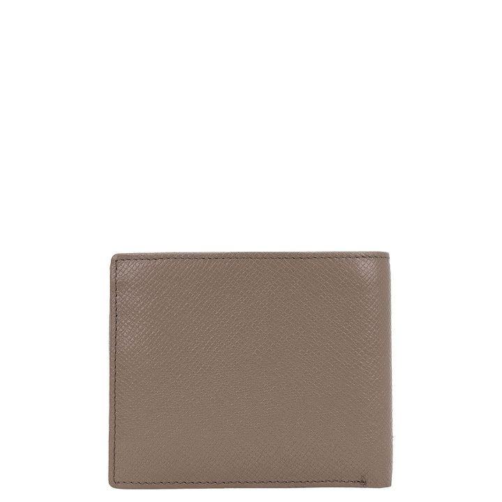 Monogram Bifold Men's Wallet - Smoke Grey