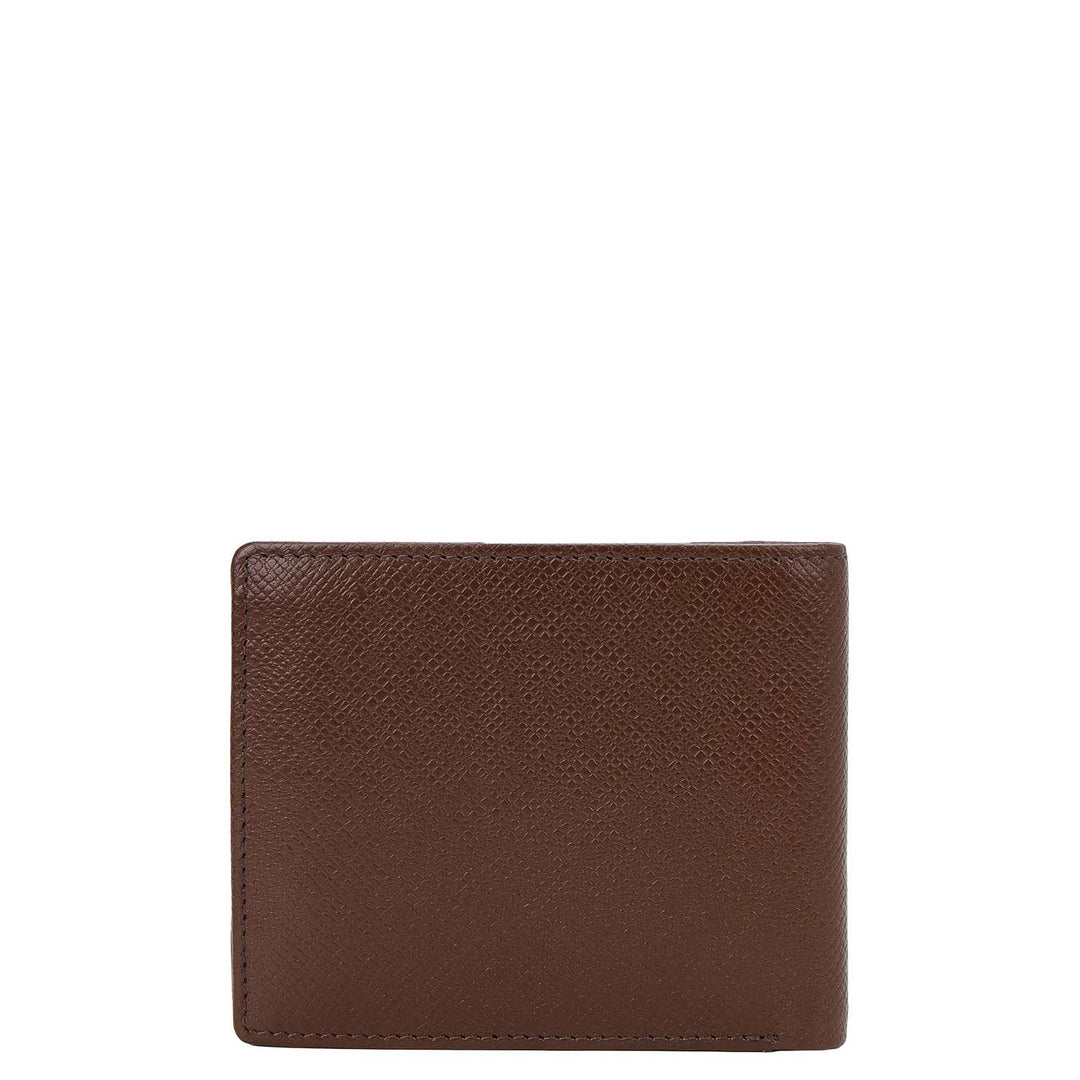 Monogram Bifold Men's Wallet - Walnut