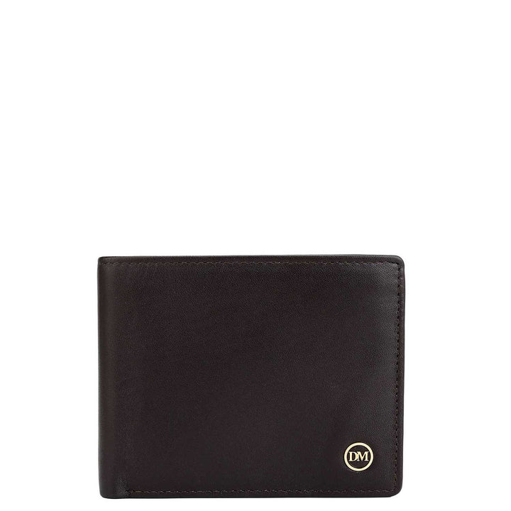 Brown Bifold Leather Mens Wallet