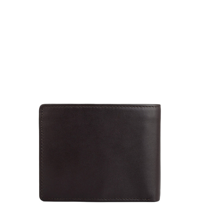 Brown Bifold Leather Mens Wallet