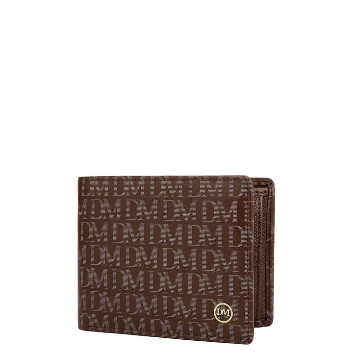 Date Bifold Leather Mens Wallet
