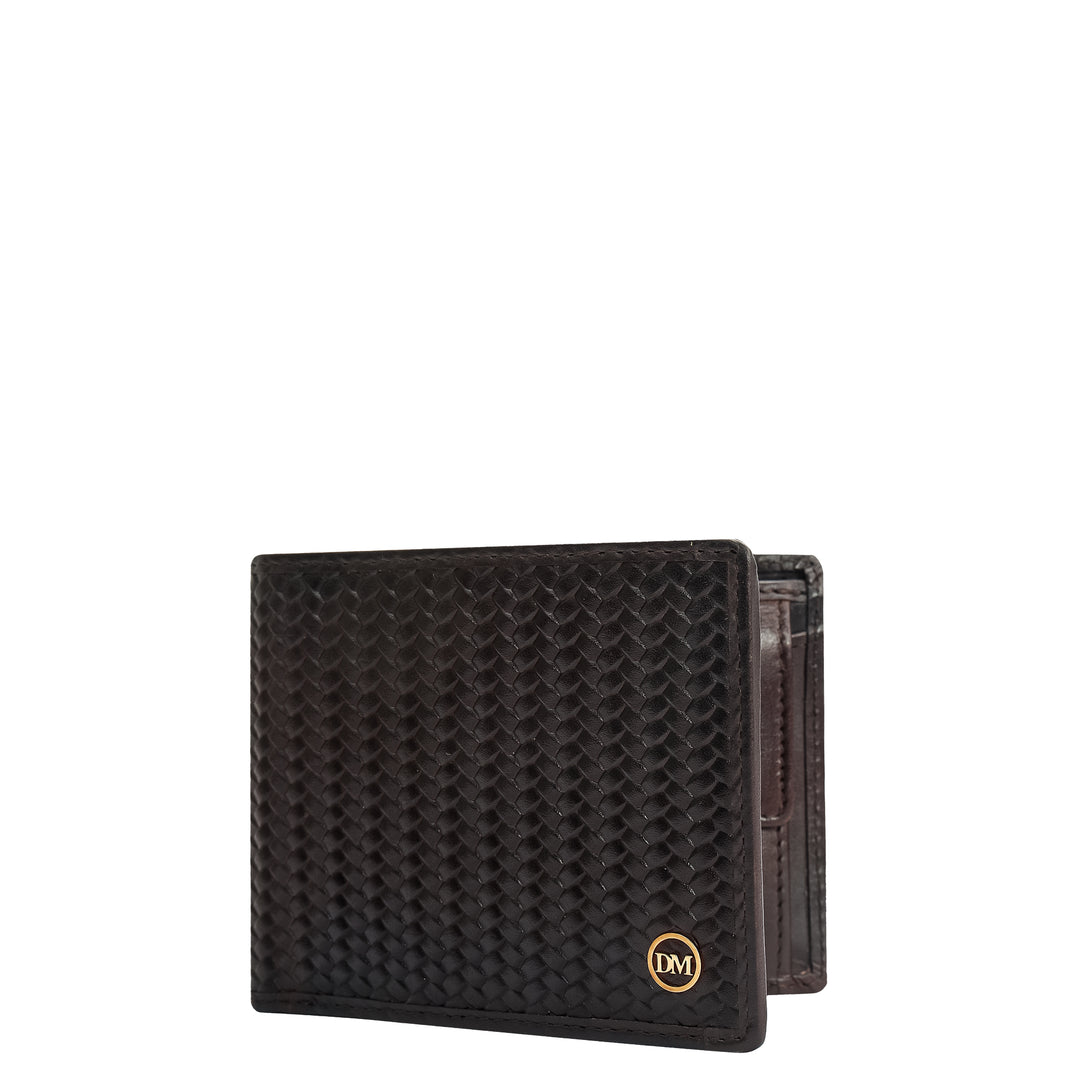 Brown Bifold Leather Mens Wallet