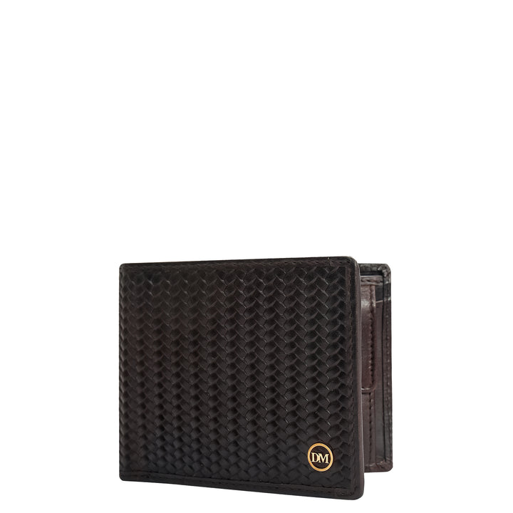 Brown Bifold Leather Mens Wallet