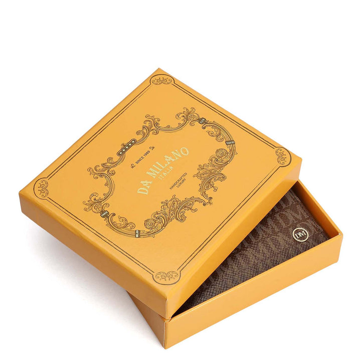 Monogram Bifold Men's Wallet - Walnut