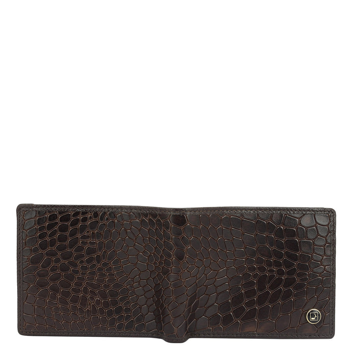 Date Bifold Leather Mens Wallet