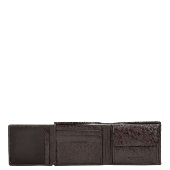 Brown Bifold Leather Mens Wallet