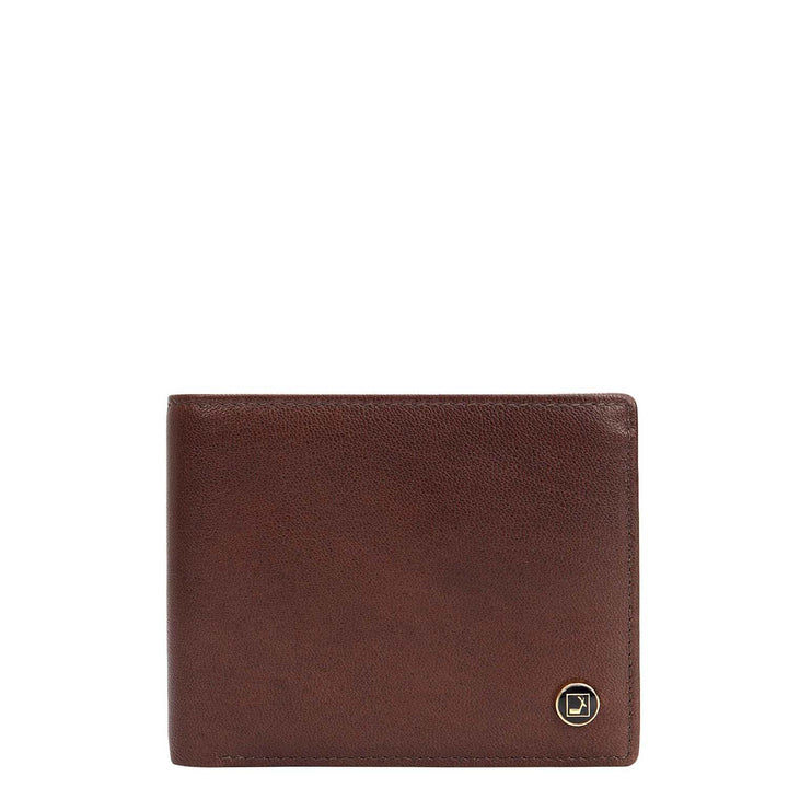 Brown Bifold Leather Mens Wallet