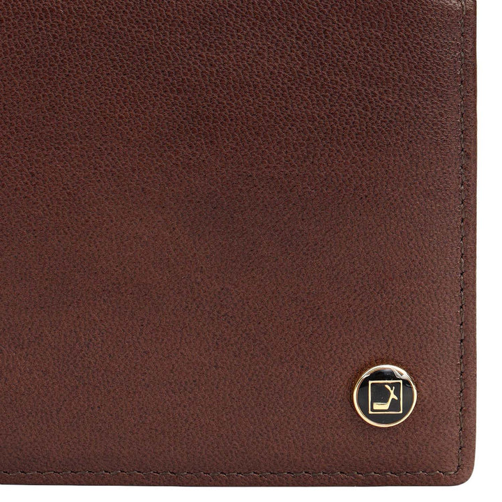 Brown Bifold Leather Mens Wallet