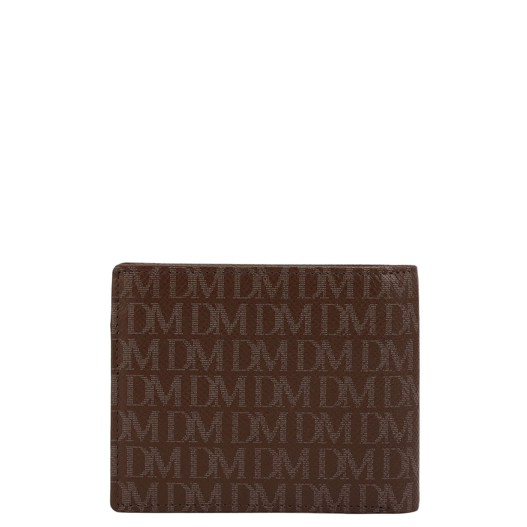 Date Bifold Leather Mens Wallet