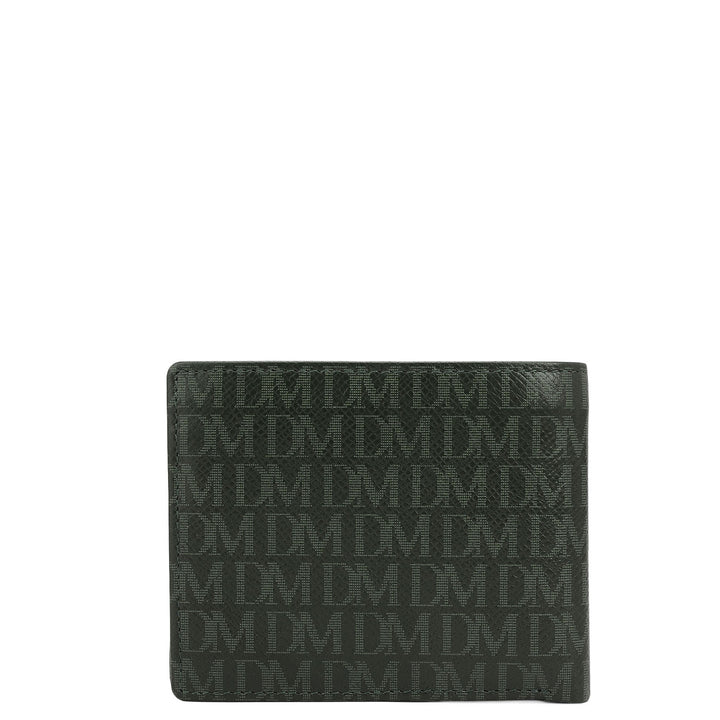 Petrol Green Bifold Leather Mens Wallet