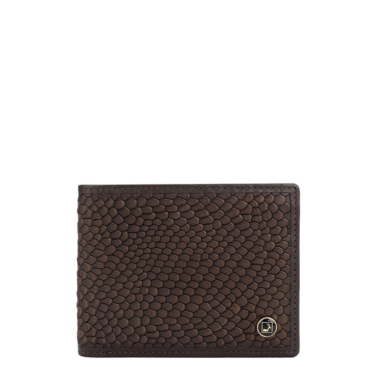 Brown Bifold Leather Mens Wallet