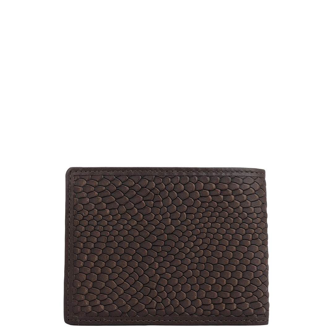 Brown Bifold Leather Mens Wallet