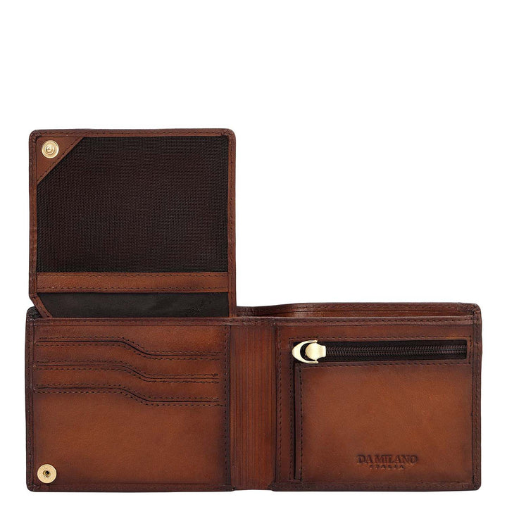Bifold Men's Wallet - Cognac
