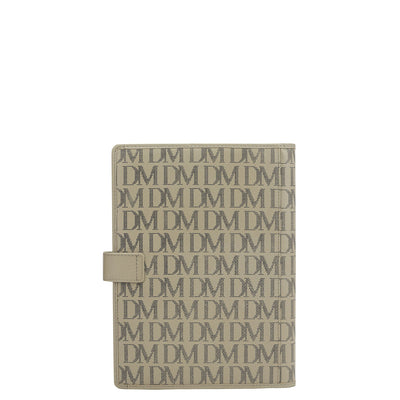 Monogram Leather Notepad - Lamb