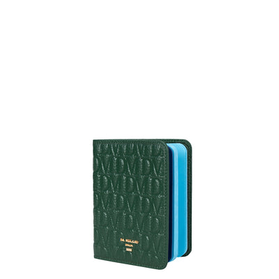 Monogram Leather Notepad - Green