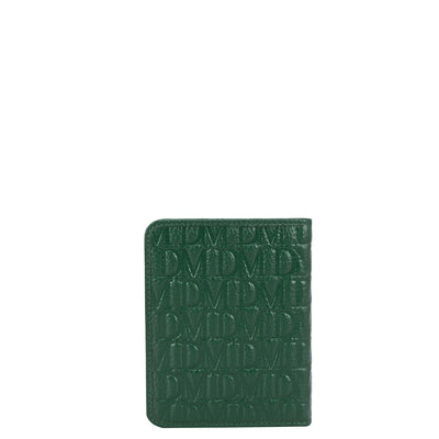 Monogram Leather Notepad - Green