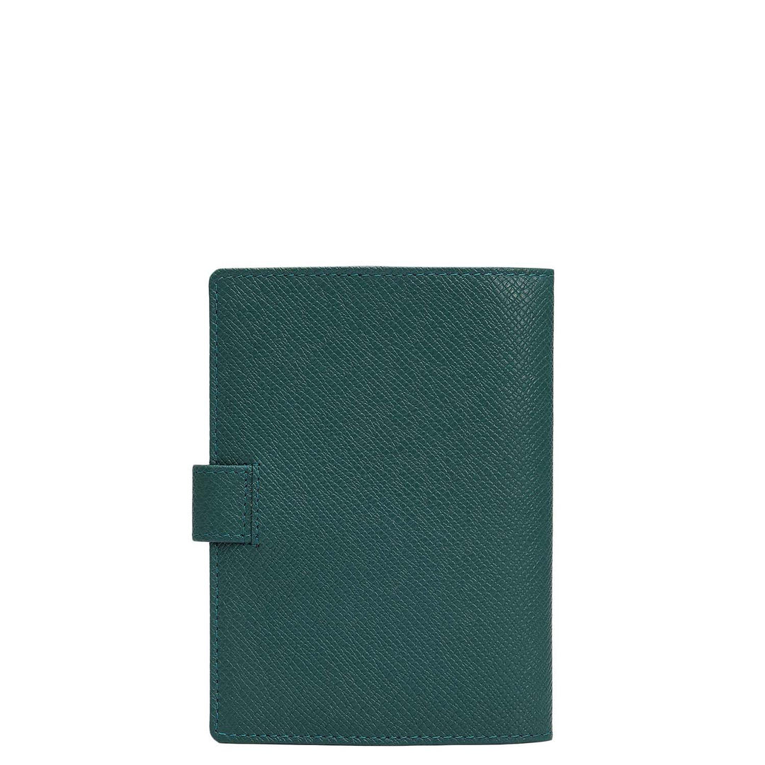 Franzy Leather Passport Case - Forest