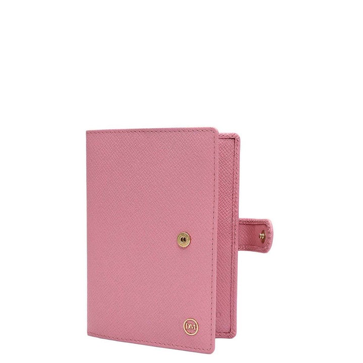 Franzy Leather Passport Case - Pink