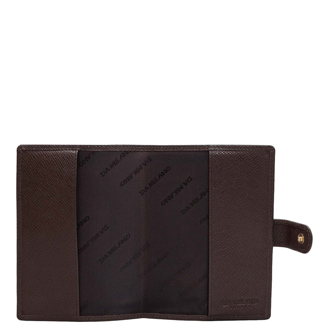 Franzy Leather Passport Case - Walnut