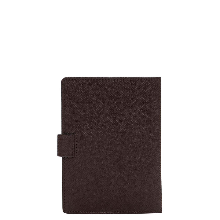 Franzy Leather Passport Case - Walnut