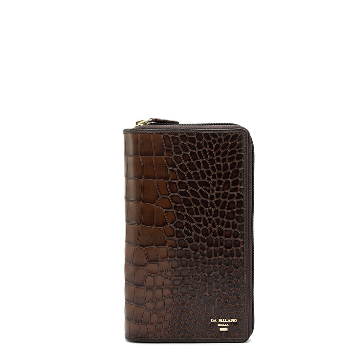 Classic Passport Case - Walnut