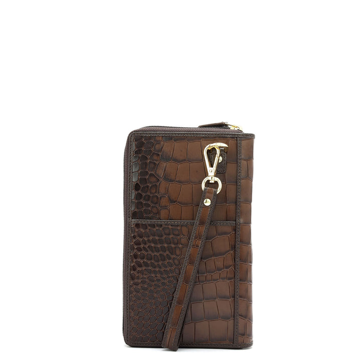 Classic Passport Case - Walnut