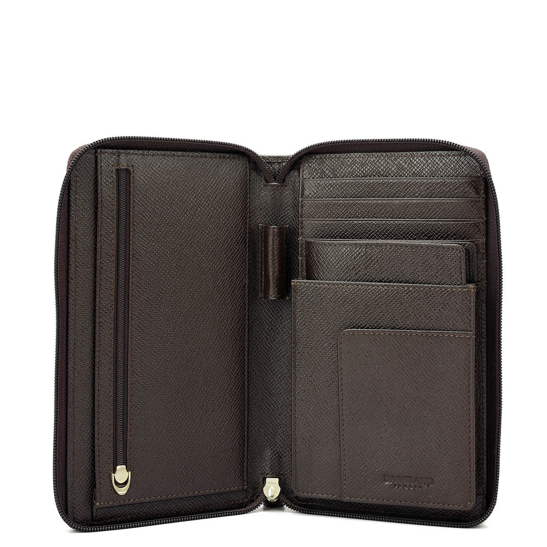 Classic Passport Case - Walnut
