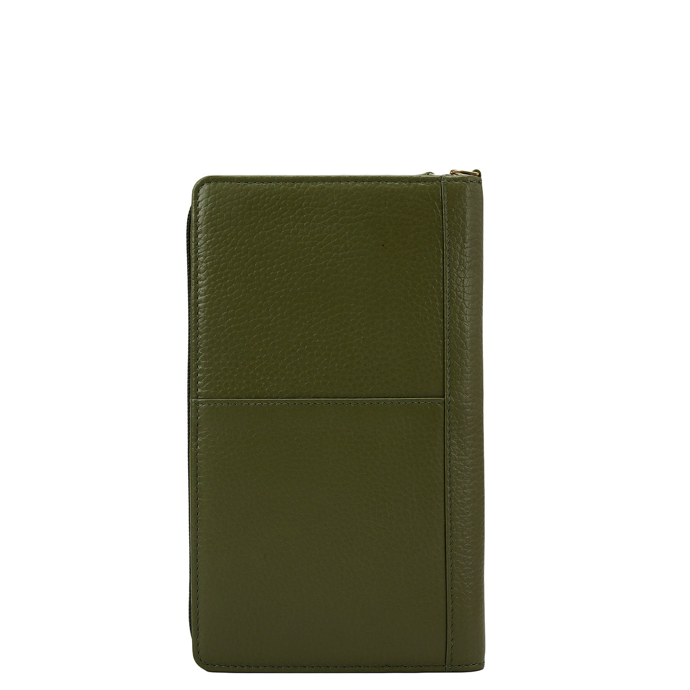 Wax Leather Passport Case - Fern